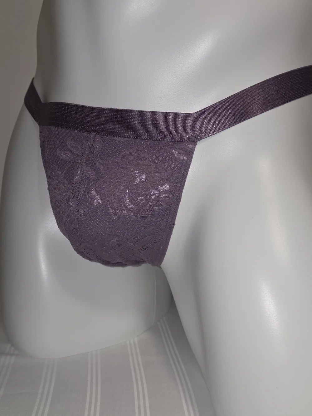 Cosabella Zaadi Purple Lace Men's Italian Thong